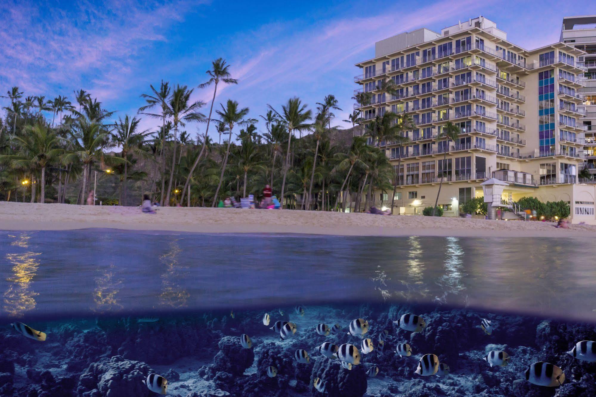 Kaimana Beach Hotel Honolulu Exterior photo